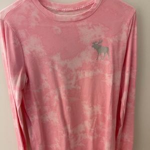 Girls Abercrombie long sleeve shirt size 15/16